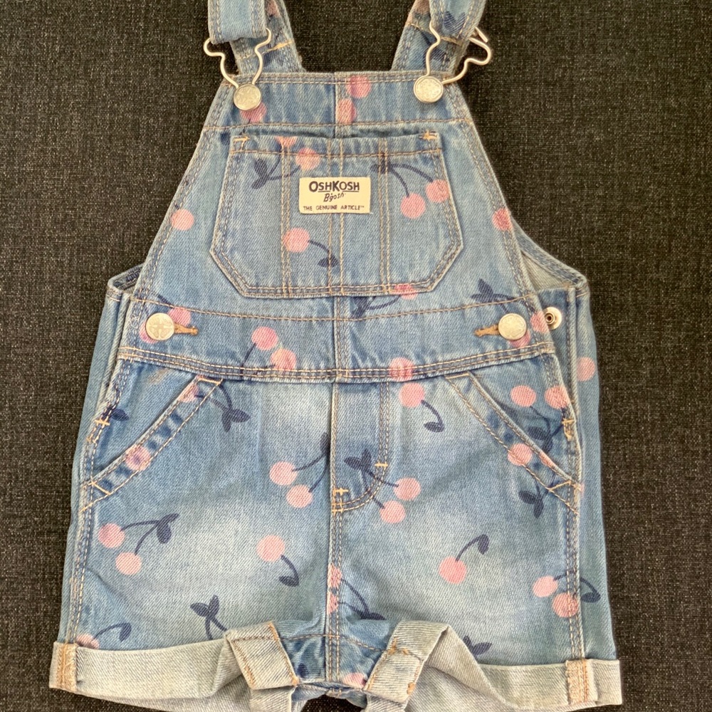 OshKosh cherry overalls